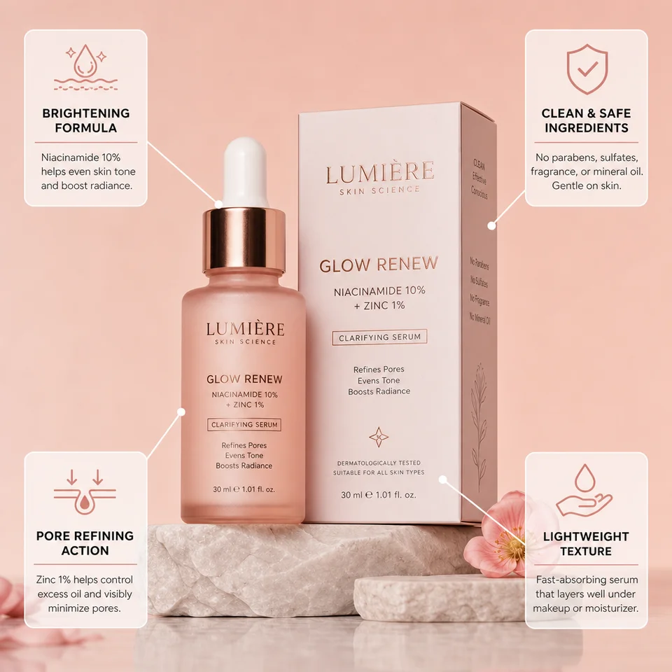 Elegant product callout grid